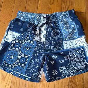 Mens Stylish Bathing Suit Size Medium